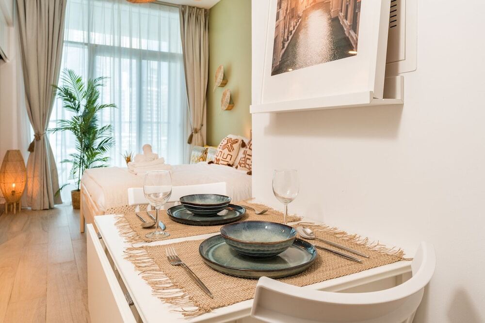 Дубай: Stunning Apt Marina view with Balcony