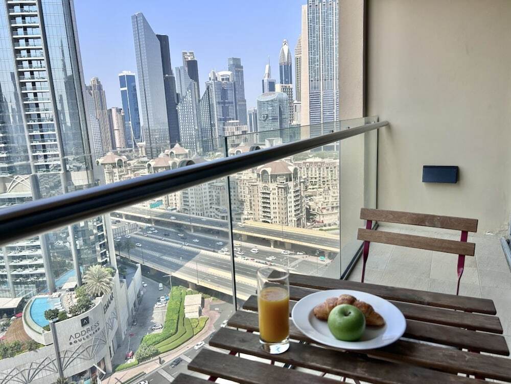 Дубай: Fashion Avenue Dubai Mall Residences - Studio with balcony