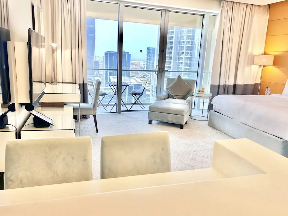 Дубай: Fashion Avenue Dubai Mall Residences - Studio with balcony