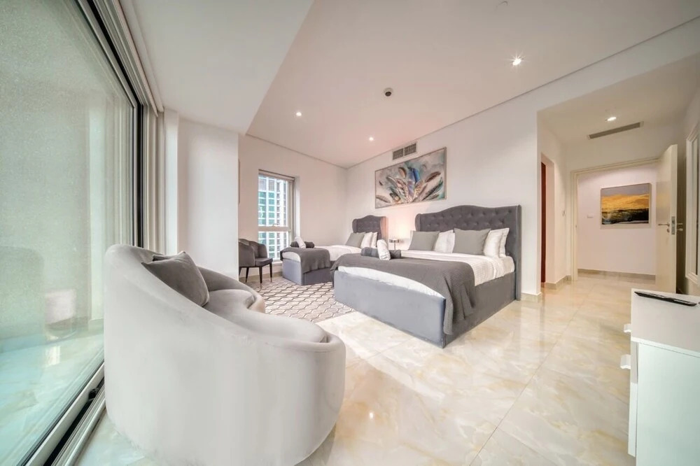 Дубай: The Marina JBR Skyview Penthouse