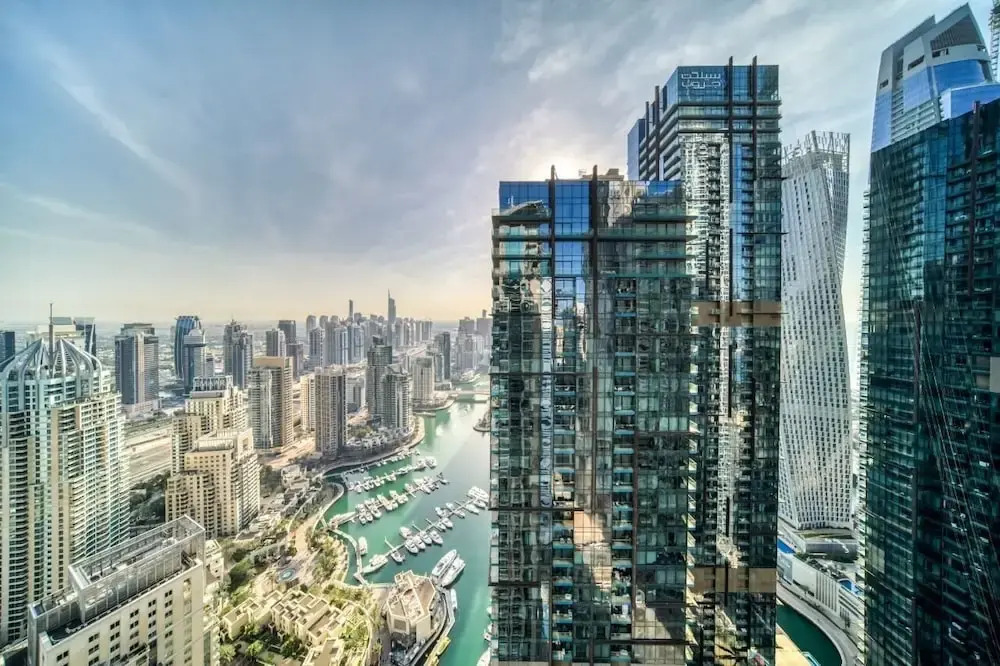 Дубай: The Marina JBR Skyview Penthouse