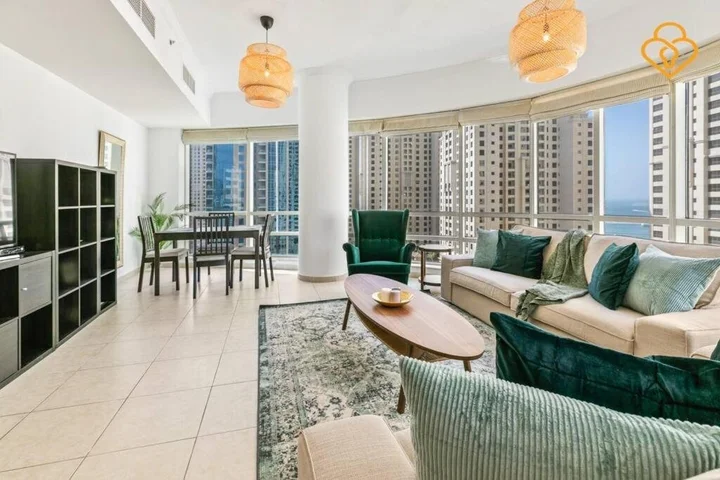 Дубай: Keysplease 2 B/R Apt in the Heart of Marina, Sahab Tower