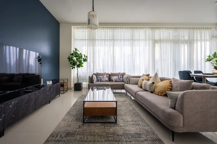 Дубай: Glamorous 3BR with Marina view