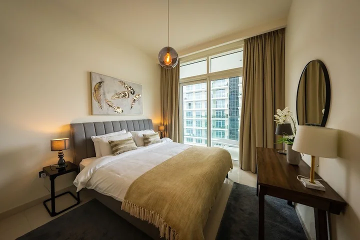 Дубай: Glamorous 3BR with Marina view