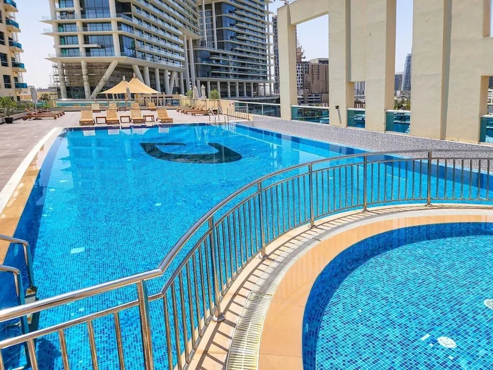 Дубай: Stylish 1br - Extra Bed With Burj Khalifa View