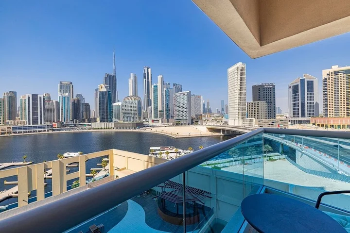 Дубай: Stylish 1br - Extra Bed With Burj Khalifa View