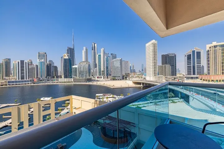 Дубай: Stylish 1br - Extra Bed With Burj Khalifa View