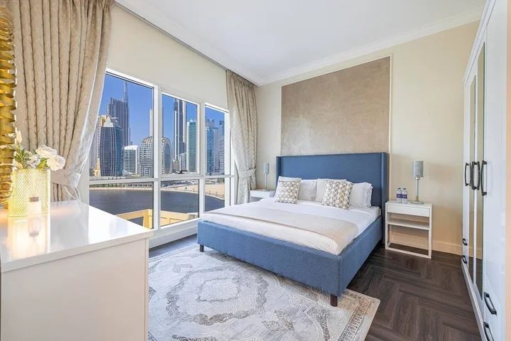 Дубай: Stylish 1br - Extra Bed With Burj Khalifa View