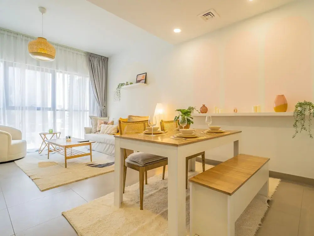 Дубай: Charming Tropical Apartment Minutes To Dubai Mall