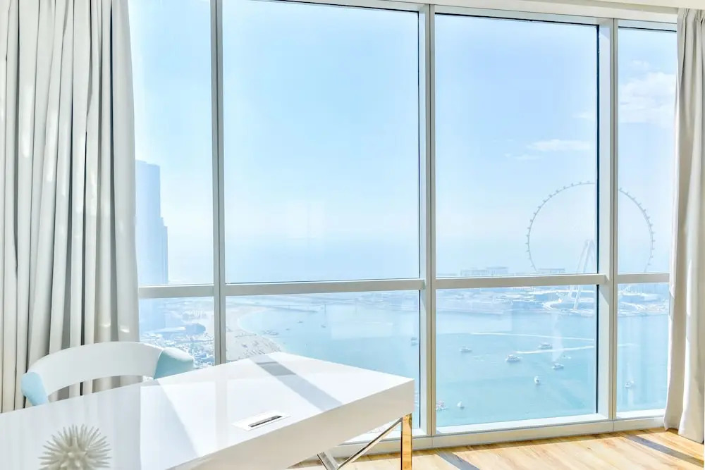 Дубай: Luxury JBR - Al Fattan Full Sea View - Free Beach Resorts Access
