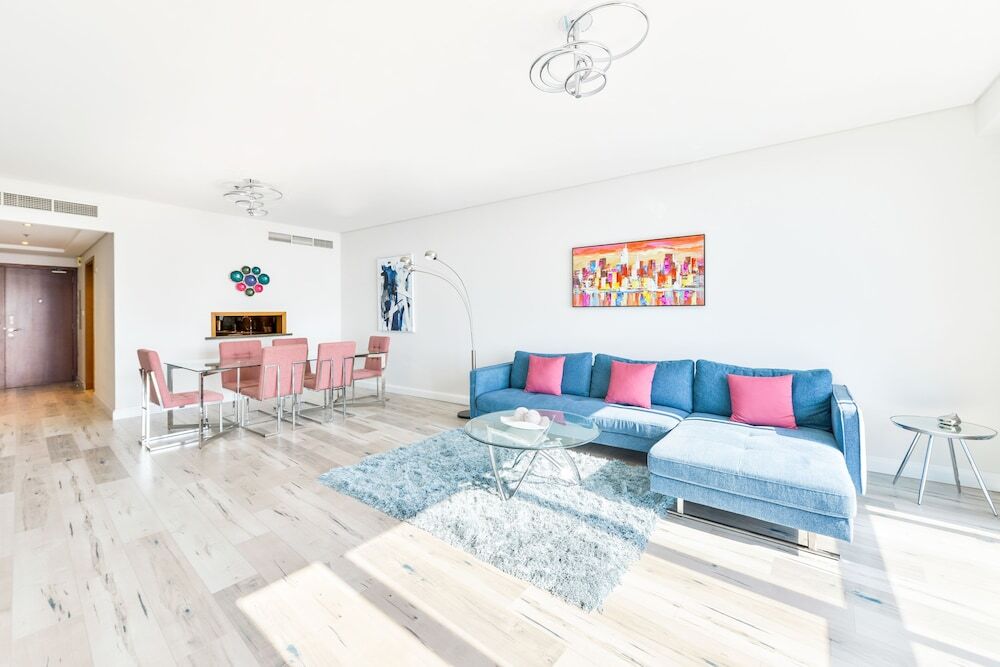 Дубай: Luxury JBR - Al Fattan Full Sea View - Free Beach Resorts Access