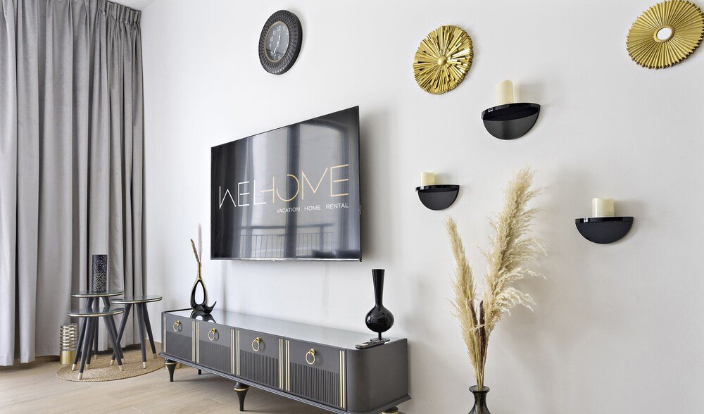 Дубай: WelHome - Incredible Waterfront Apt With Mesmerizing views