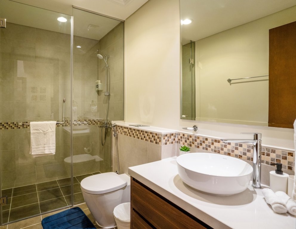 Дубай: Tanin - Fabulous Apt With Burj Khalifa View From Balcony