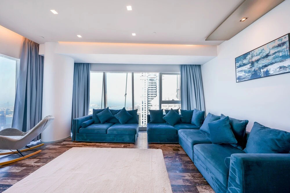 Дубай: Tanin - Stunning Fendi Apt for 8 Facing Palm Jumeirah