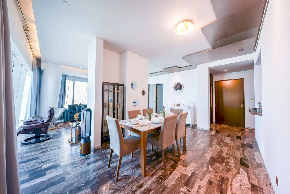 Дубай: Tanin - Stunning Fendi Apt for 8 Facing Palm Jumeirah