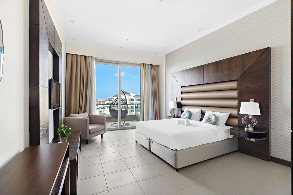 Дубай: WelHome - Deluxe Apartment With Panoramic Sea Views