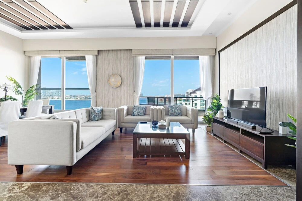 Дубай: WelHome - Deluxe Apartment With Panoramic Sea Views