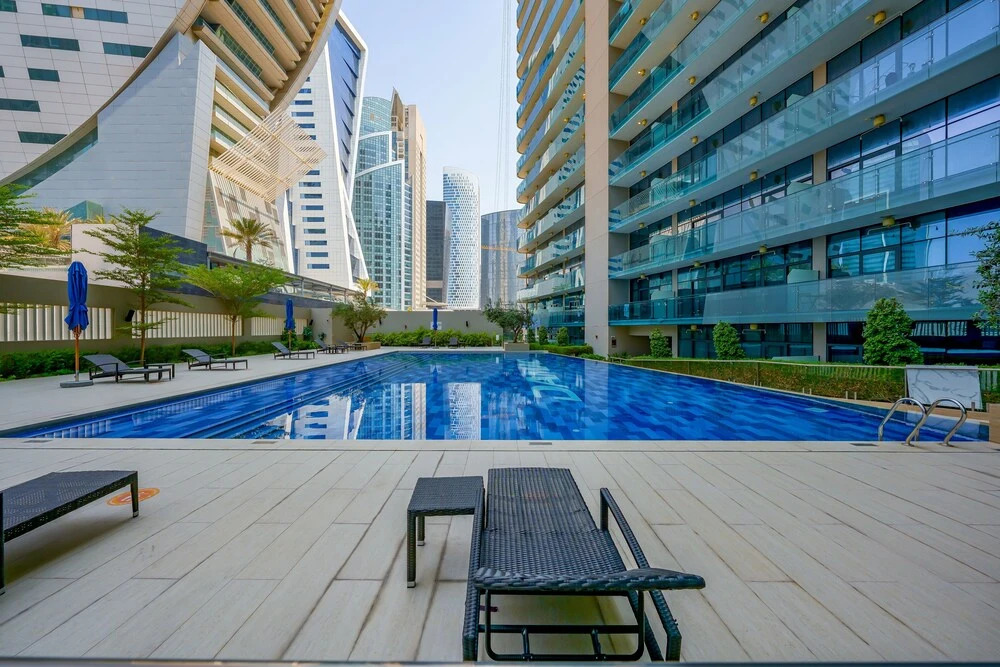 Дубай: Tanin - Unique Modern Apt with Stunning Canal View