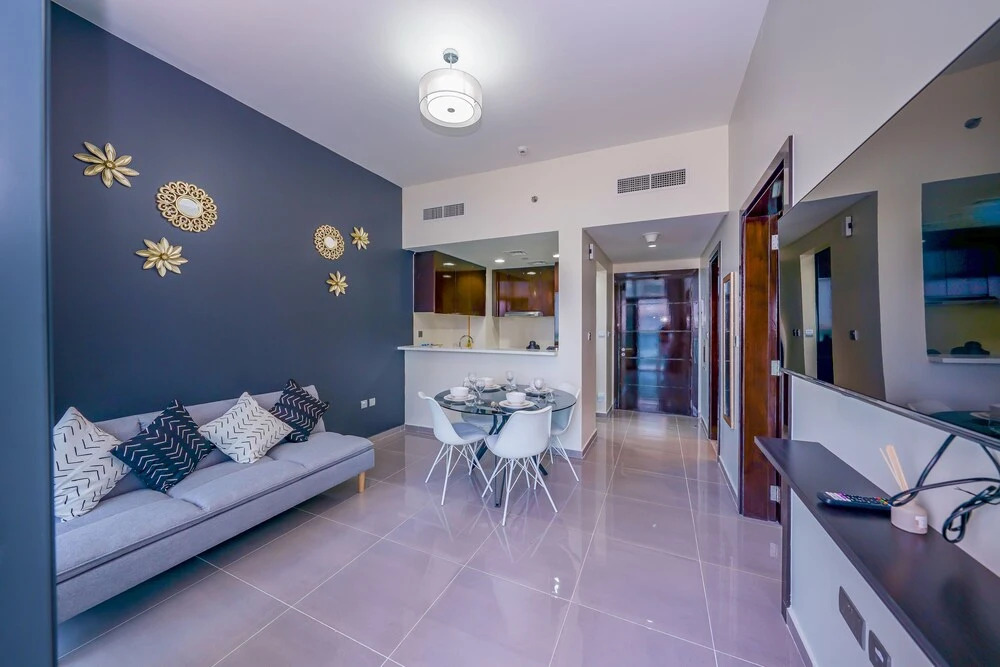 Дубай: Tanin - Unique Modern Apt with Stunning Canal View