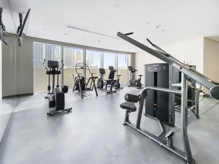 Дубай: WelHome - Luxury Apartment Facing Burj Khalifa With Terrace