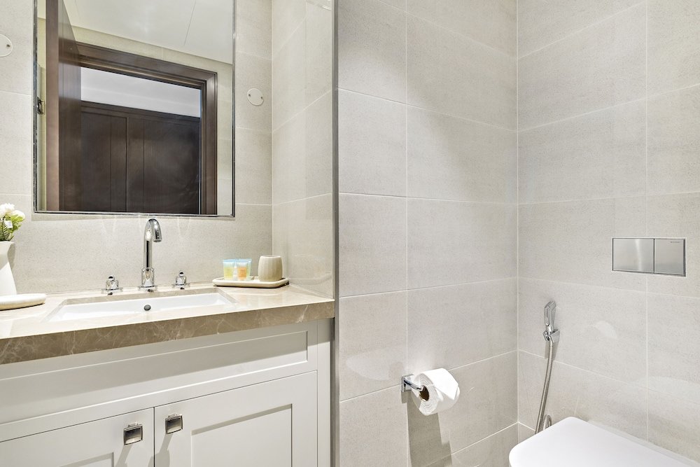 Дубай: WelHome - Luxury Apartment Facing Burj Khalifa With Terrace