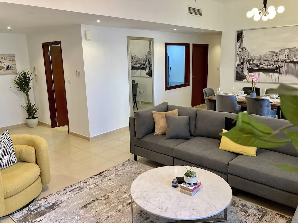 Дубай: Whitesage - Elegant Interior With Incredible Sea and City View