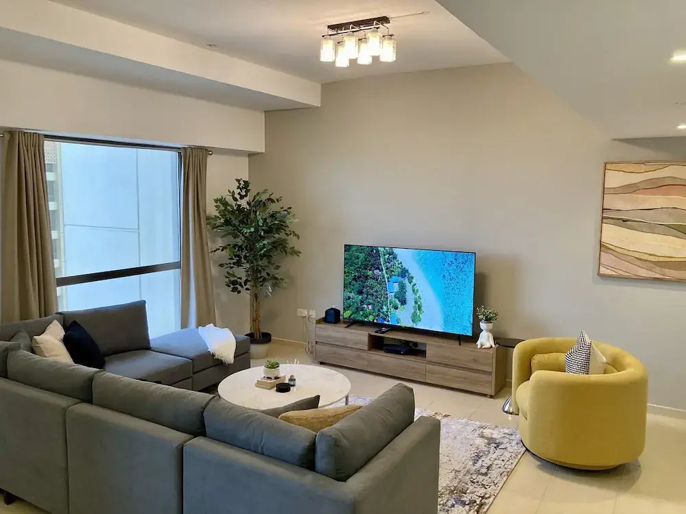 Дубай: Whitesage - Elegant Interior With Incredible Sea and City View