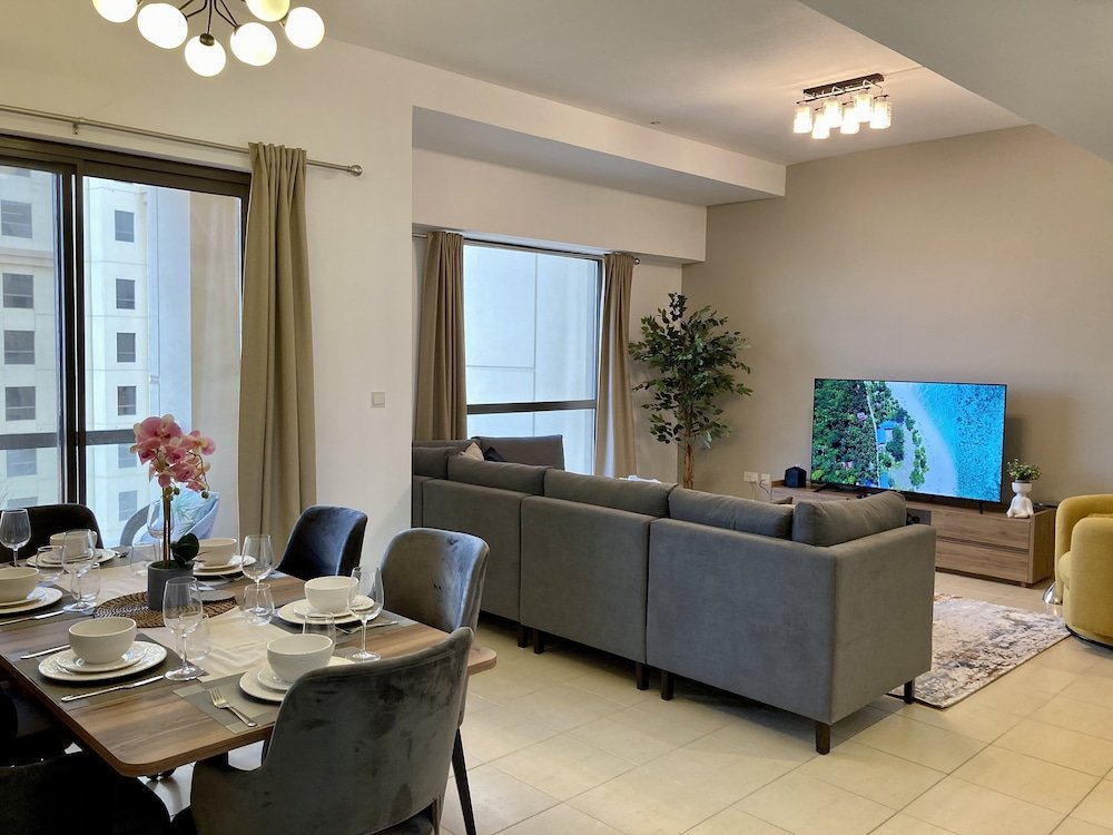 Дубай: Whitesage - Elegant Interior With Incredible Sea and City View