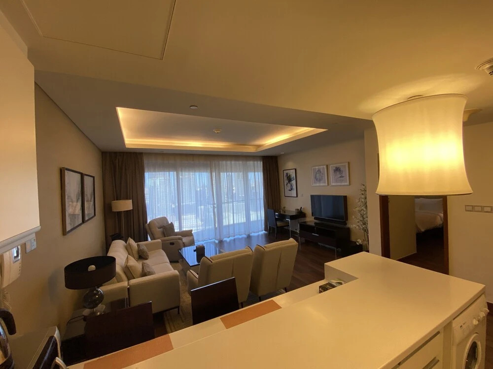 Дубай: SuperHost - Glamorous Apt with Terrace Overlooking Skyline I Address Dubai Mall