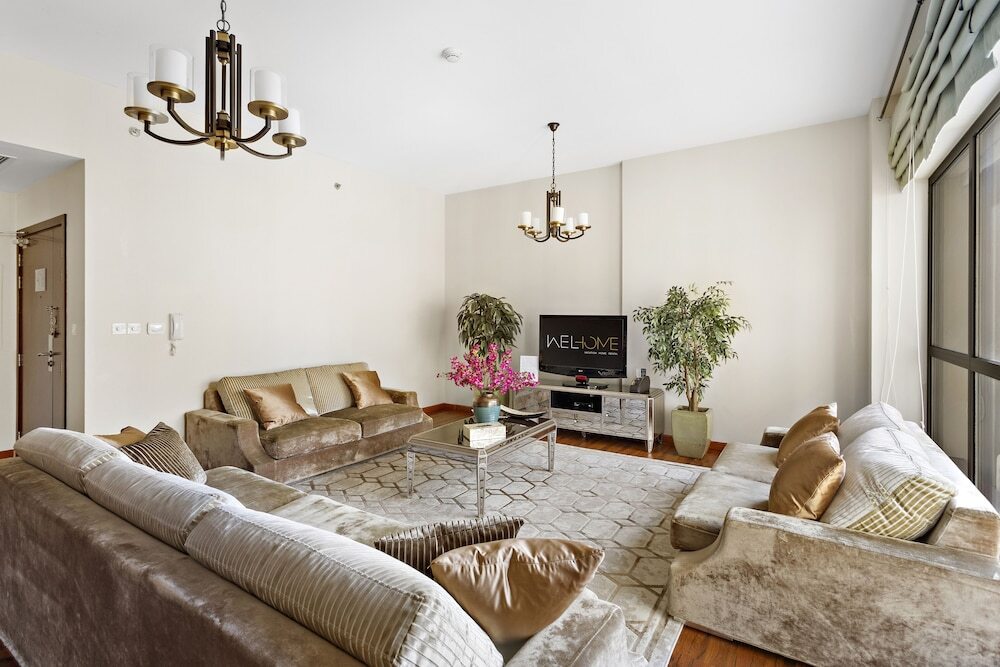 Дубай: WelHome - Waterfront Family-Size Apt With JBR Beach Access