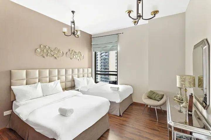 Дубай: WelHome - Waterfront Family-Size Apt With JBR Beach Access