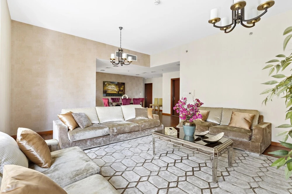 Дубай: WelHome - Waterfront Family-Size Apt With JBR Beach Access