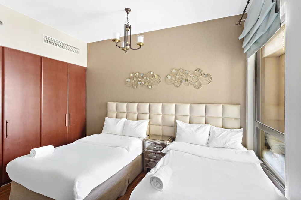 Дубай: WelHome - Waterfront Family-Size Apt With JBR Beach Access