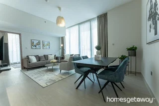 Дубай: HomesGetaway Dubai Marina LIV Residence 2BR Apartment with Marina view