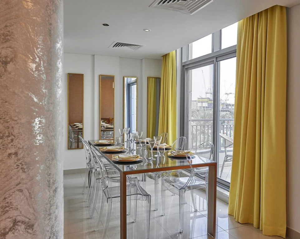 Дубай: Апартаменты Dream Inn Claren Downtown With Private Terrace