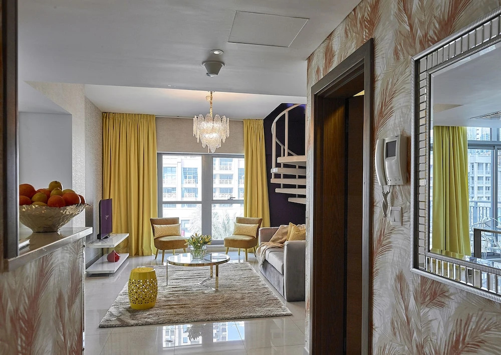 Дубай: Апартаменты Dream Inn Claren Downtown With Private Terrace