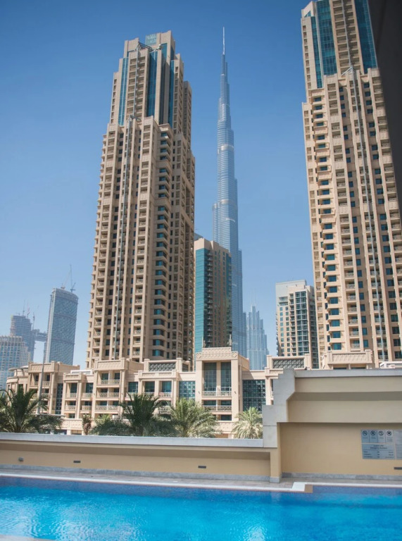 Дубай: Апартаменты Dream Inn Claren Downtown With Private Terrace