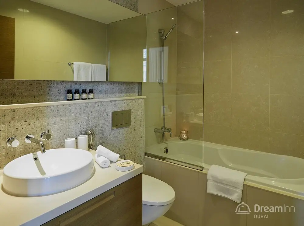 Дубай: Апартаменты Dream Inn Claren Downtown With Private Terrace
