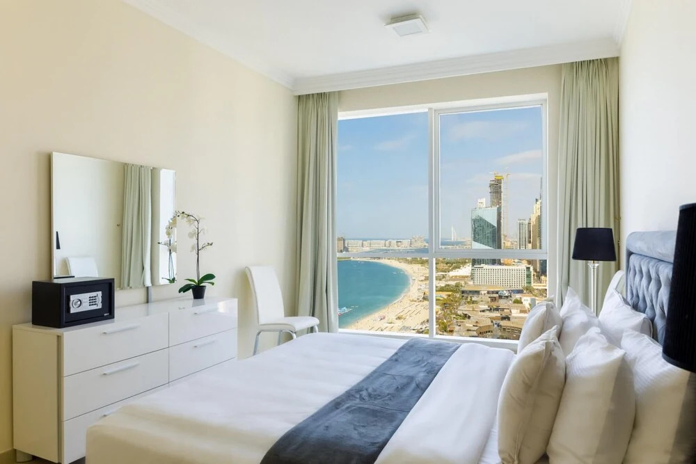 Дубай: Jaw-dropping Sea Vw in Luxury Apt w Delux Fittings