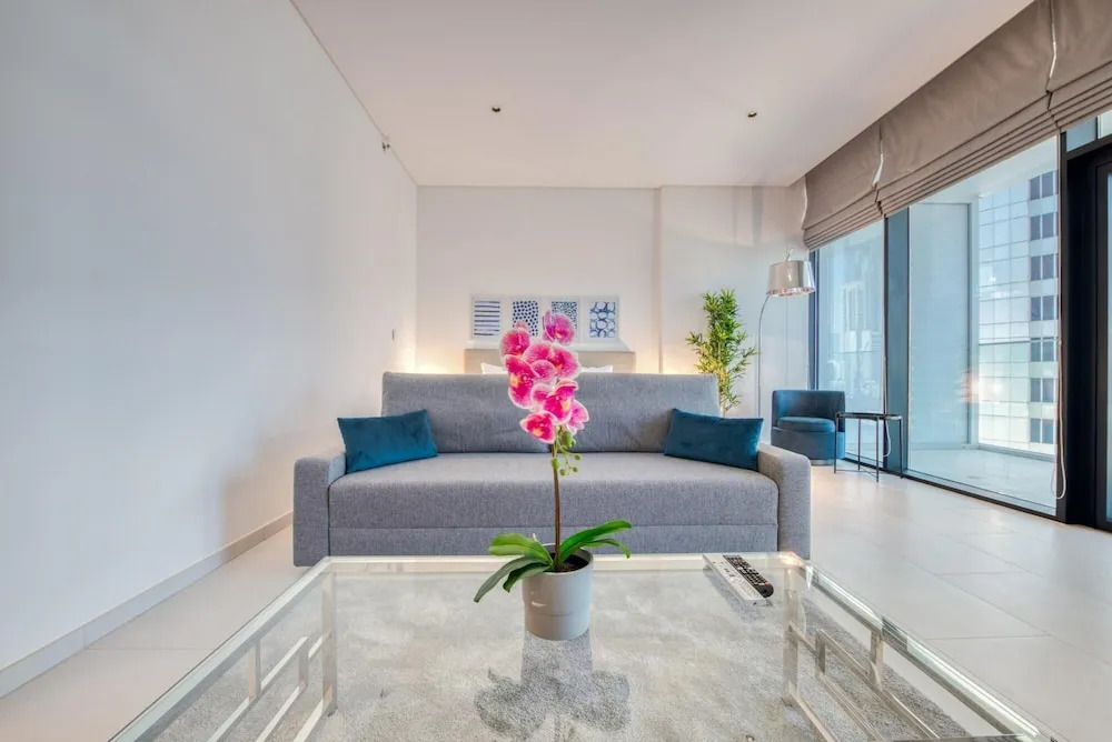 Дубай: Luxury Studio w Burj Khalifa Vw in Business Bay
