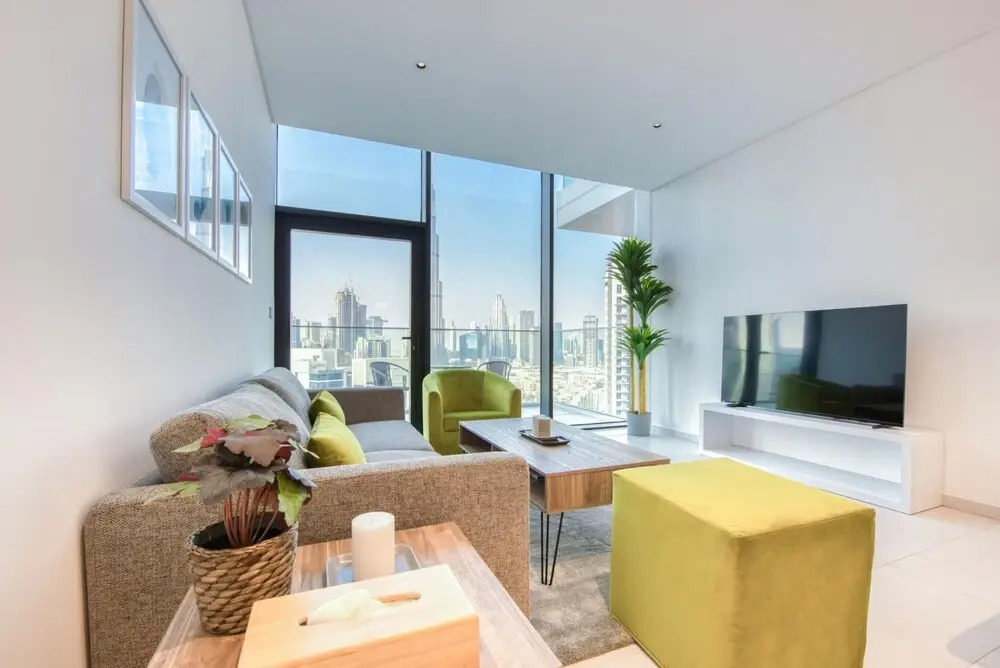 Дубай: Luxury Apt W Burj Khalifa Vw Dubai Canal Access
