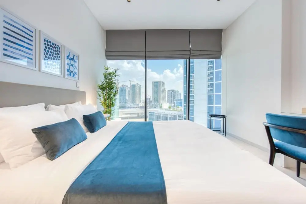 Дубай: Luxury Apt W Burj Khalifa Vw Dubai Canal Access