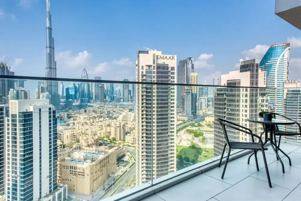 Дубай: Luxury Apt W Burj Khalifa Vw Dubai Canal Access