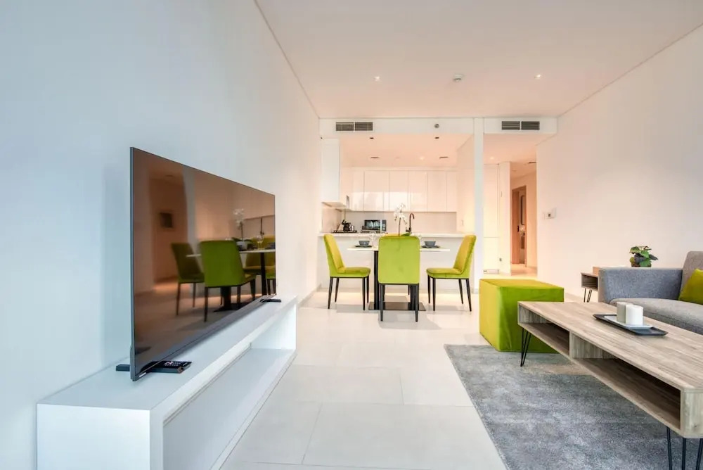 Дубай: Luxury Apt W Burj Khalifa Vw Dubai Canal Access