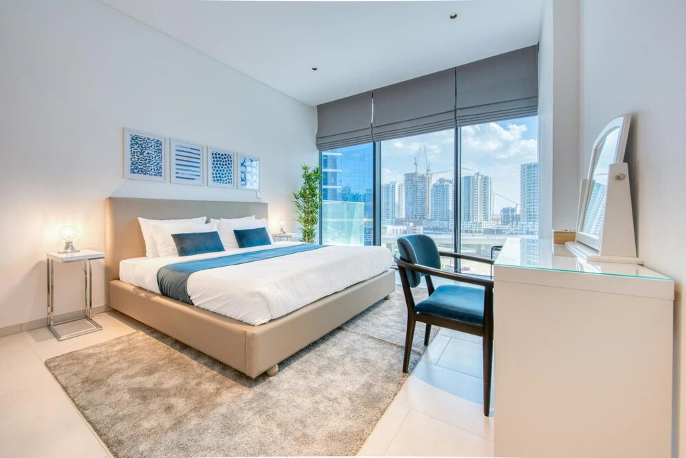 Дубай: Luxury Apt W Burj Khalifa Vw Dubai Canal Access