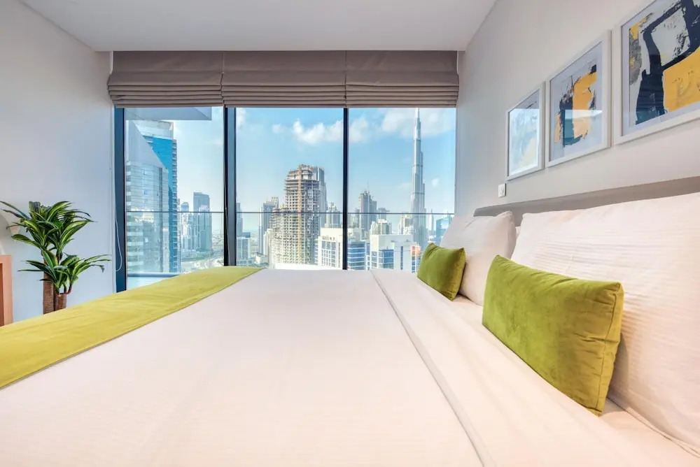 Дубай: Luxury Apt W Burj Khalifa Vw Dubai Canal Access
