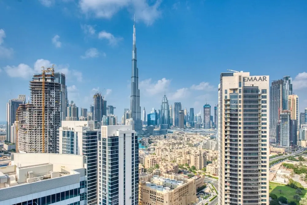Дубай: Luxury Apt W Burj Khalifa Vw Dubai Canal Access