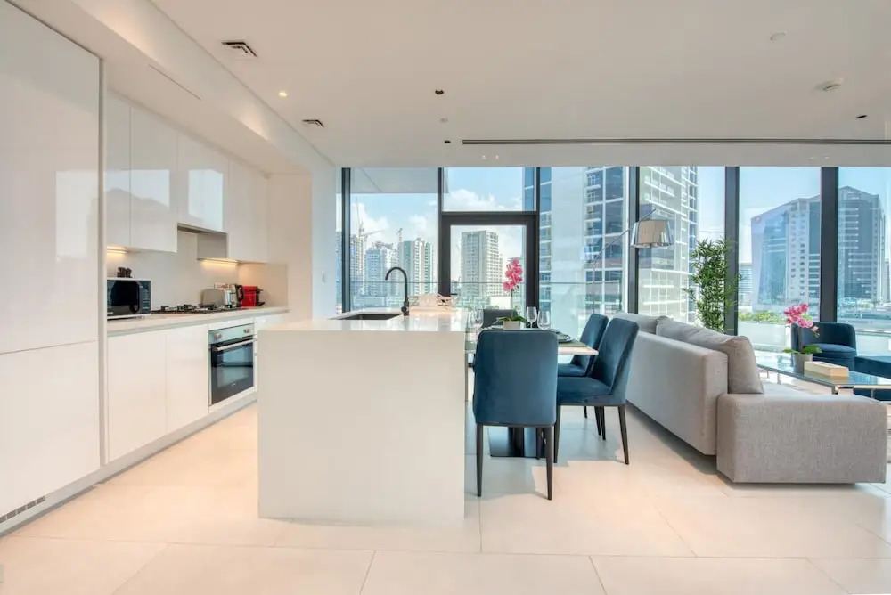 Дубай: Luxury Apt W Burj Khalifa Vw Dubai Canal Access