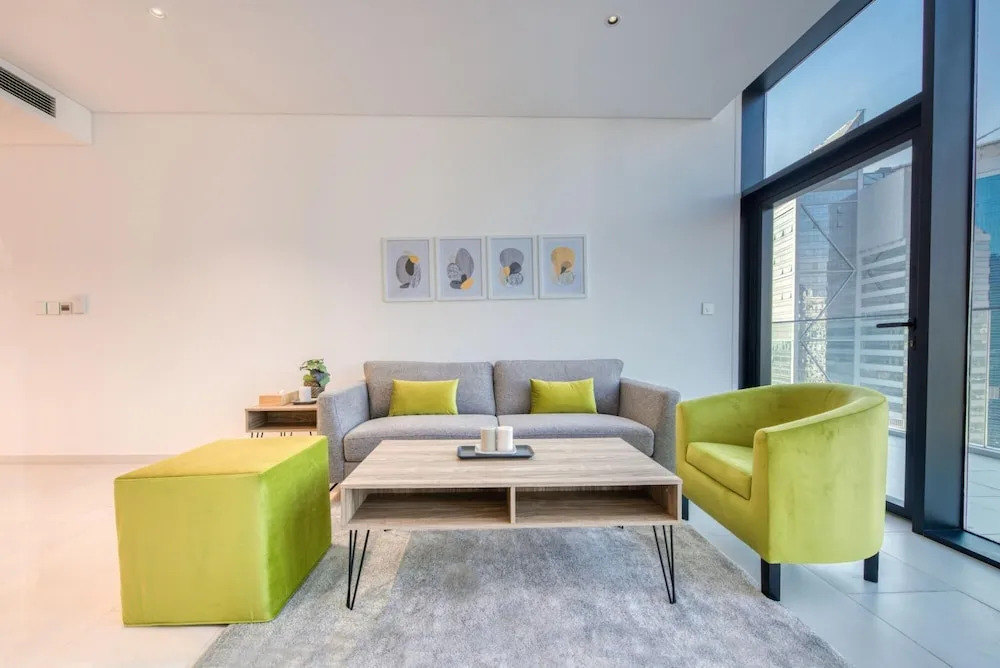 Дубай: Luxury Apt W Burj Khalifa Vw Dubai Canal Access