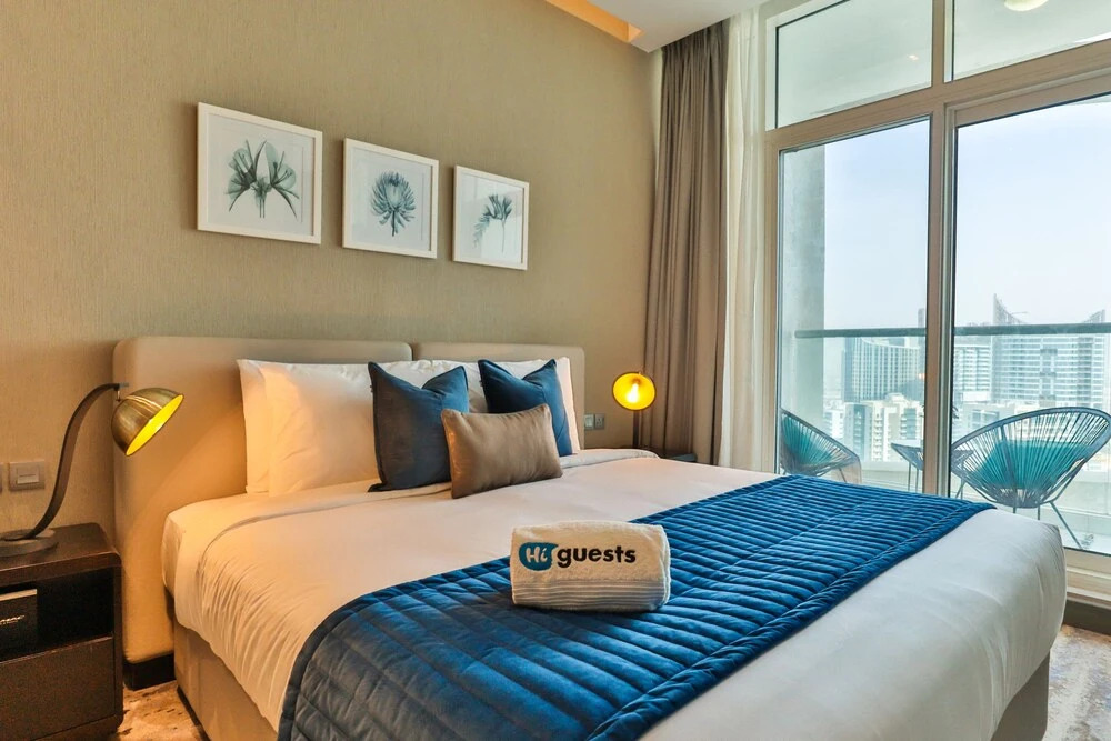 Дубай: HiGuests - DAMAC Maison Prive Tower A